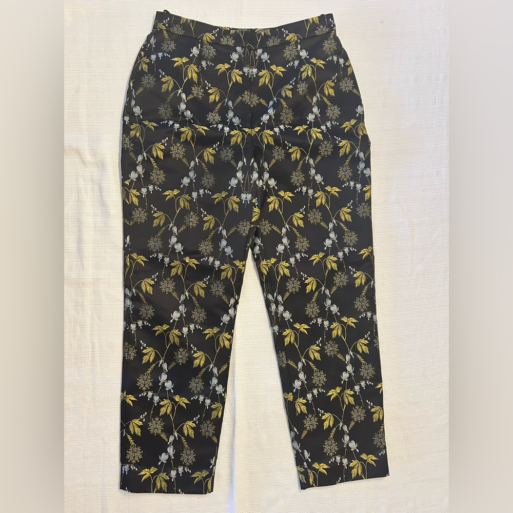Alexander McQueen Floral Print Trousers